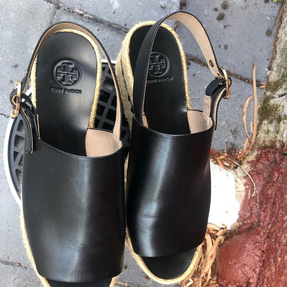 Tory Burch wedges summer sandals - Picture 3 of 11